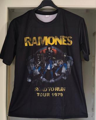 T-shirt nera Ranones