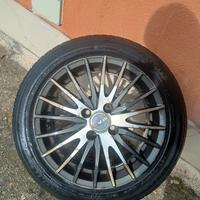 cerchi 4 x98 r15 con 2 gomme