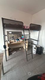 letto soppalco Ikea singolo 