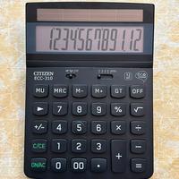 Calcolatrice solare CITIZEN ECC-310 a 12 cifre