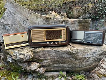 Collezione di radio vintage valvolari