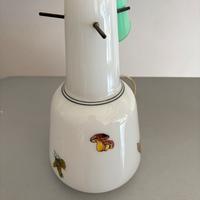 Sospensione in vetro da cucina.