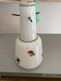 Sospensione in vetro da cucina.