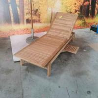 ⛱️Letto da arredo piscina o giardino in vero  legn