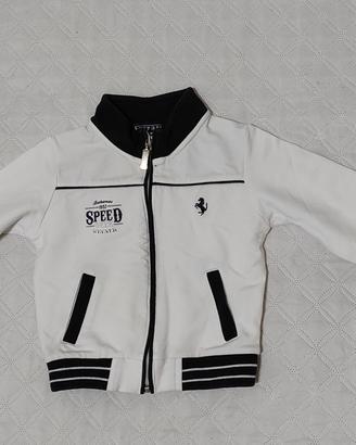 cardigan bimbo con chiusura lampo 