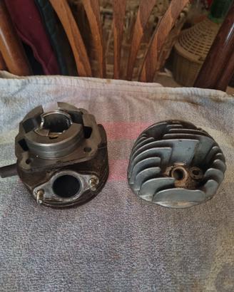 testata e cilindro vespa paggio 