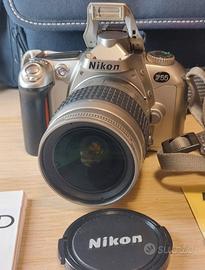 Nikon F55+Nikon AF NIKKOR 28-80mm f/3.3-5.6 + acc.