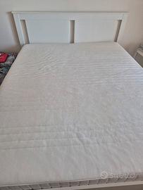Letto matrim IKEA SONGESAND + materasso  MATRAND