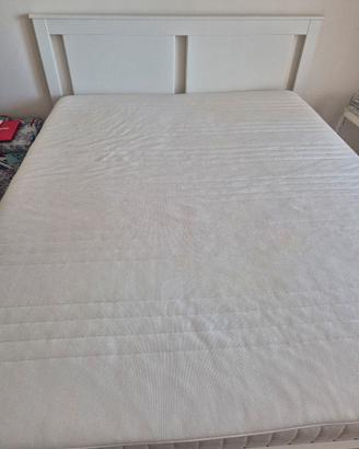 Letto matrim IKEA SONGESAND + materasso  MATRAND