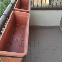 Fioriere da balcone in plastica 