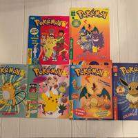 Pokèmon lotto 6 riviste diamond anni 90+album