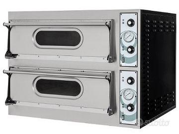 FORNO PIZZA ELETTRICO LINEA BASIC XL A DUE CAMERE