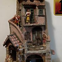 Presepe artigianale tegola