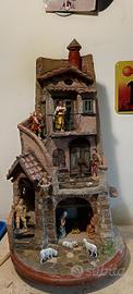 Presepe artigianale tegola