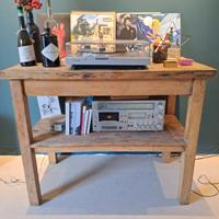 Tavolo da lavoro antico da falegname