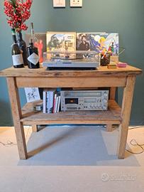 Tavolo da lavoro antico da falegname