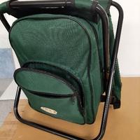 Zaino-seggiolino con set da pic-nic