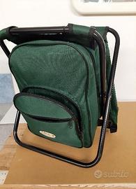 Zaino-seggiolino con set da pic-nic