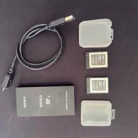 Schede XQD 64Gb Sony + Lettore multiplo Sony