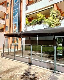 ombrelloni e paraventi professionali per locali 