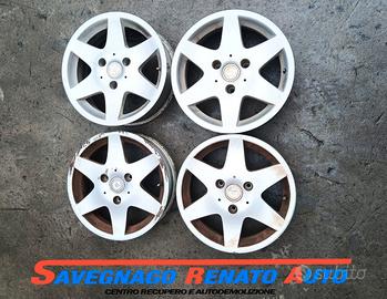 4 cerchi in lega 15 SMART FORTWO 450