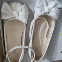 scarpe bambina bianche n 31