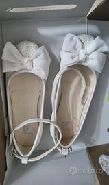 scarpe bambina bianche n 31