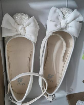 scarpe bambina bianche n 31