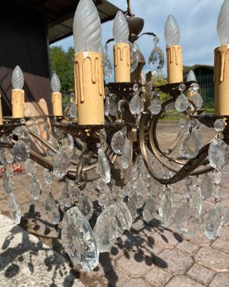 Lampadario classico stile Maria Teresa (18 luci)