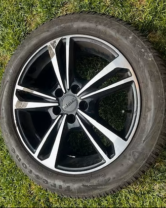 4 cerchi MAK emblema 16 + Firestone winterhawk 4