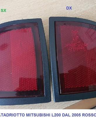 Sx+dx catadiottro mitsubishi l200 2005