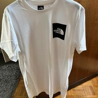 Maglia bianca della the north face