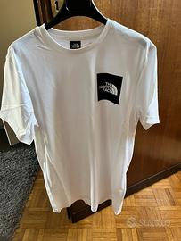 Maglia bianca della the north face