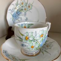 Trio da té 🇬🇧 vintage floreale