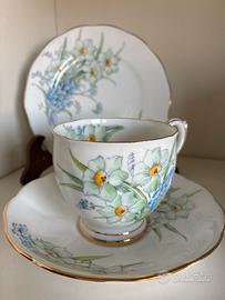 Trio da té 🇬🇧 vintage floreale