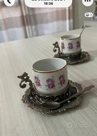 Coppia fi tazzi e per caffe