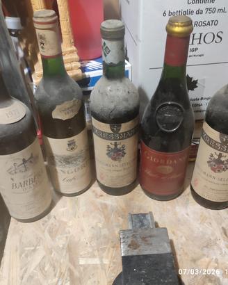 Vino Rosso Vintage  da collezione 