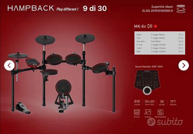 Batteria Elettronica Hempback MK6V Pro