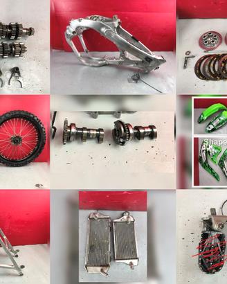 RICAMBI CARENE KAWASAKI KXF 450 4T 2006 2009