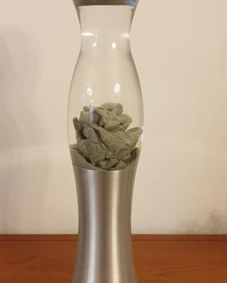 LAMPADA LAVA GRIGIA