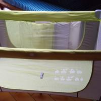 Lettino da viaggio con materasso e zanzariera