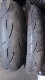 gomme moto stradali Dunlop ,Pirelli, Continental 