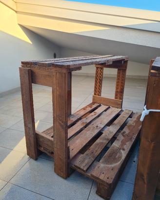 Fioriera in legno 