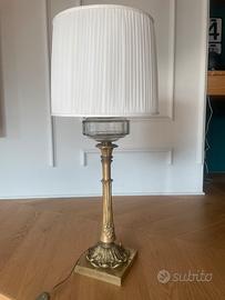 Lampada in bronzo inizio 900