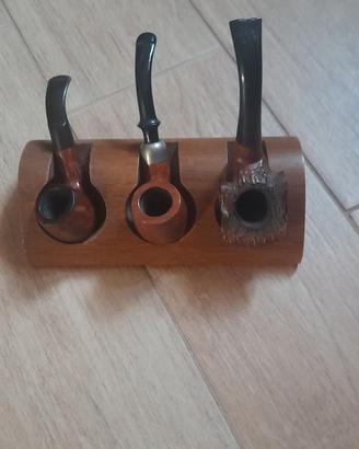 Portapipe in legno 
