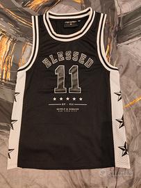 Canotta Basket Nera Blessed 11 JD