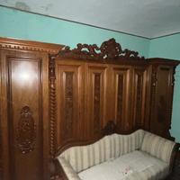 camera da letto in legno