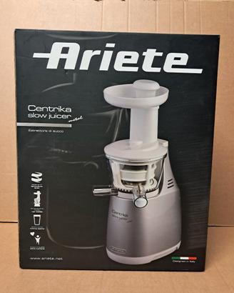 Ariete Centrika slow juicer metal