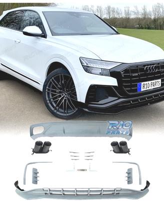 KIT CARROZZERIA AUDI Q8 18- LOOK ABT RSQ8DIFFUSOR