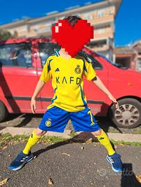 Maglia e Pantaloncino Al-Nassr Ronaldo 2024-25 Bam